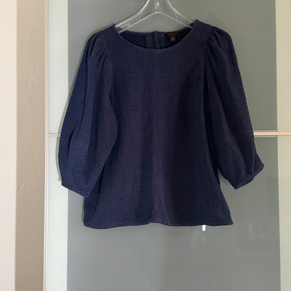 Current‎ Air Navy Blue Blouse - Size M